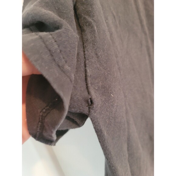 ACDC t shirt Vintage Back In Black Tour Rare Medium Black - Picture 8 of 11